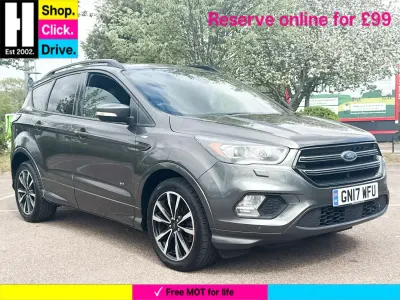 Begagnad Ford Kuga ST-Line 180 HK (132 kW) 2017 Grå SUV