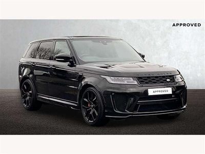 Black Used 2021 Land Rover Range Rover Sport SVR SUV | £51,990 (Fair price)