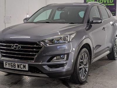 Grey Used 2018 Hyundai Tucson Premium SUV | £11,300 (A bit pricey)