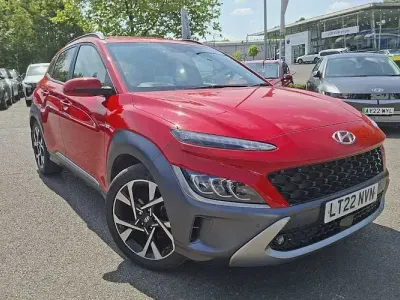 Second-hand Hyundai Kona Ultimate 120 CP (88 kW) 2022 Roșu SUV