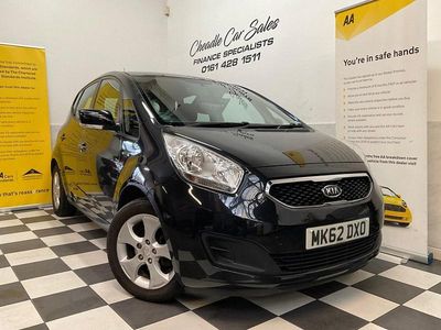 Used Kia Venga 89 HP (65 kW) 2012 Black Hatchback