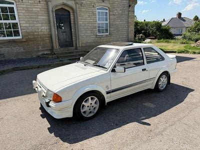 White Used 1986 Ford Escort RS Hatchback | £37,000
