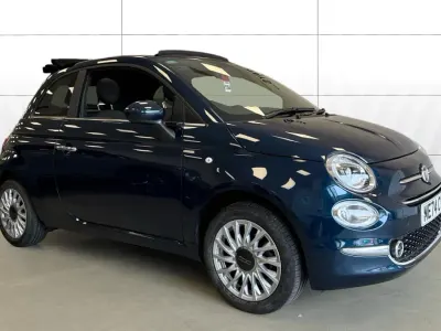 Used Fiat 500 70 HP (51 kW) 2025 Blue Cabriolet
