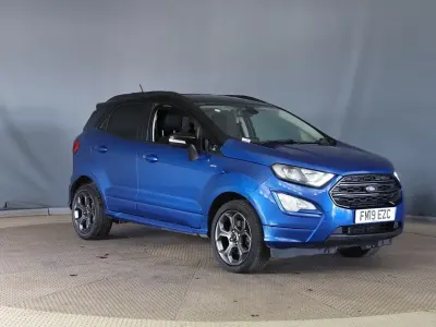 Used Ford Ecosport ST-Line 125 HP (91 kW) 2019 Blue SUV