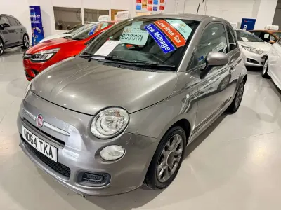 Usado Fiat 500S S 2014 Cinzento Citadino