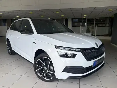 Used Skoda Kamiq Monte Carlo 115 HP (84 kW) 2022 White SUV