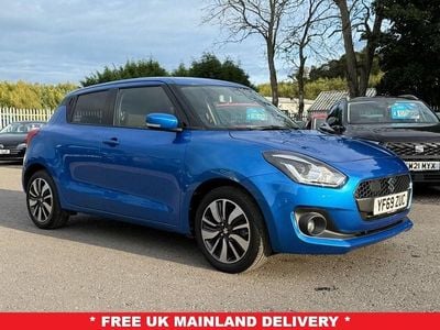 Used Suzuki Swift SZ5 111 HP (81 kW) 2019 Blue Hatchback