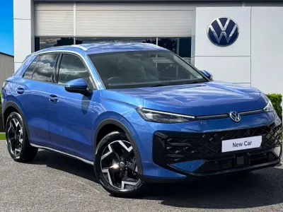 New VW T-Roc R-line 2026 Blue SUV