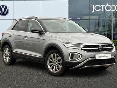 Silver Used 2022 VW T-Roc Style SUV | £22,718 (Fair price)