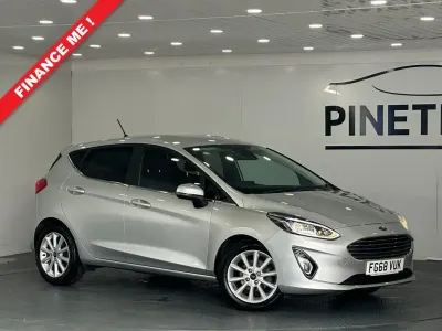 Used Ford Fiesta Titanium 120 HP (88 kW) 2018 Silver Hatchback
