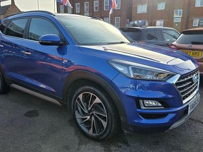 Used Hyundai Tucson Premium SE 2019 Blue SUV