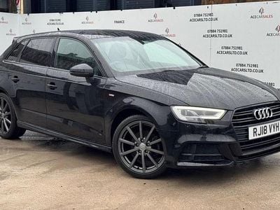 Black Used 2018 Audi A3 Sportback Black Edition Hatchback | £16,995 (Fair price)