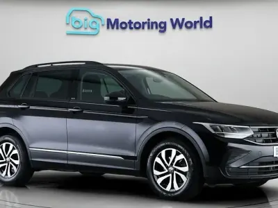 Used VW Tiguan Active 131 HP (96 kW) 2021 Black SUV