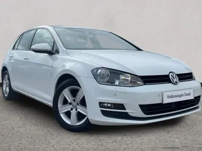 Used VW Golf VII Edition 108 HP (79 kW) 2016 White Hatchback