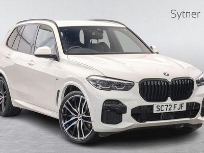White Used 2022 BMW X5 M Sport SUV | £44,000 (Fair price)