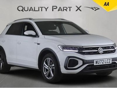Used VW T-Roc R-line 150 HP (110 kW) 2022 White SUV