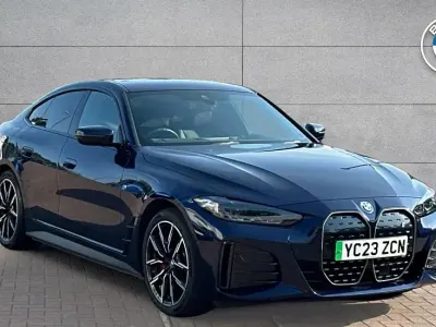 Used BMW i4 M Sport 250 kW (340 HP) 2023 Blue Sedan