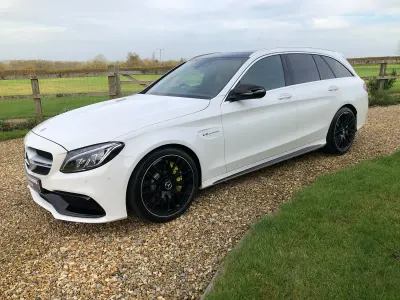 Used Mercedes C63 AMG Premium 2016 White Estate