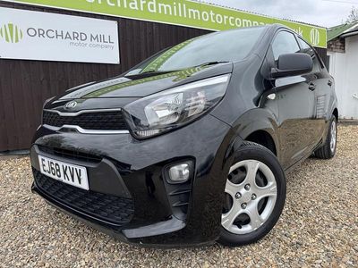 Used Kia Picanto 66 HP (48 kW) 2018 Black Hatchback