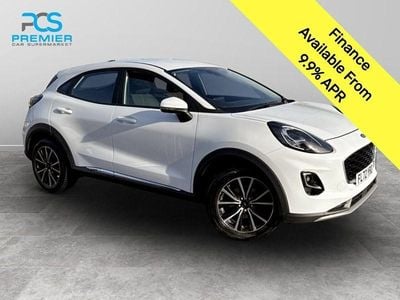 Frozen white (premium paint) Used 2022 Ford Puma Titanium SUV | £12,295 (Good price)