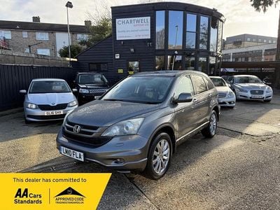 Silver Used 2010 Honda CR-V EX SUV | £4,750 (Fair price)