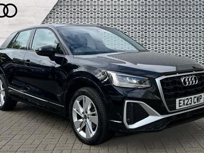 Second-hand Audi Q2 S-Line 150 CP (110 kW) 2023 Negru SUV