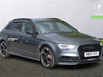used Audi A3 Sportback SPECIAL EDITIONS S3 TFSI Quattro Black Edition 5dr S Tronic [Satellite Navigation, Red Brake Calipers With 'S' Logo, Heated Seats, Parking Camera]