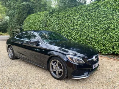 Used Mercedes C220 AMG Line Premium 2017 Black Coupe