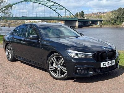 Begagnad BMW 730 M Sport 265 HK (194 kW) 2016 Svart Sedan