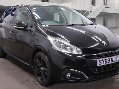 Black Used 2019 Peugeot 208 GT-line Hatchback | £11,799 (Fair price)