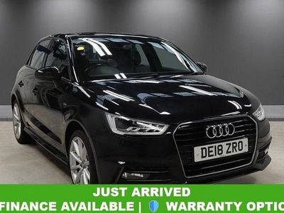 Used Audi A1 Sportback S-Line 95 HP (69 kW) 2018 Black Hatchback