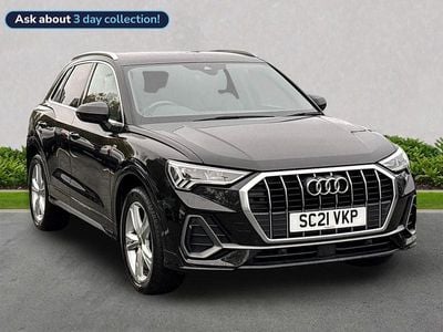 Black Used 2021 Audi Q3 S-Line SUV | £19,997 (Good price)