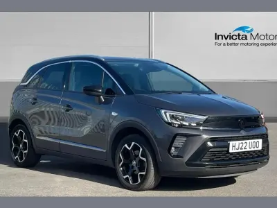 Used Vauxhall Crossland Ultimate 130 HP (95 kW) 2022 Grey SUV