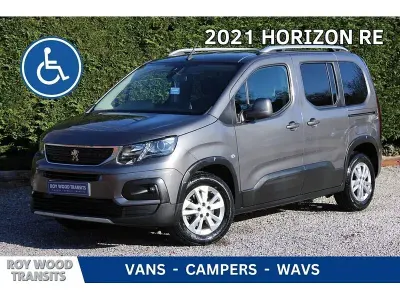 Used Peugeot Rifter Allure Premium 131 HP (96 kW) 2021 Grey MPV