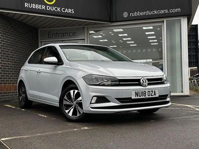 Used VW Polo SE 95 HP (69 kW) 2018 Silver Hatchback