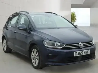 Used VW Golf Sportsvan SE 110 HP (80 kW) 2015 Blue MPV