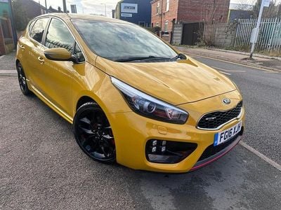 Yellow Used 2016 Kia Ceed GT GT Hatchback | £7,490 (Fair price)