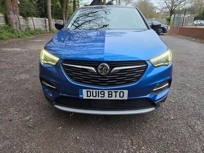Used Vauxhall Grandland X Sport 2019 Blue SUV