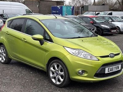 Used Ford Fiesta Titanium 118 HP (86 kW) 2011 Green Hatchback