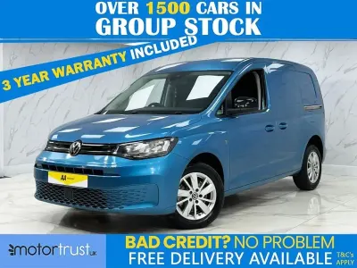 Usado VW Caddy Pro 122 CV (89 kW) 2021 Azul Monovolumen