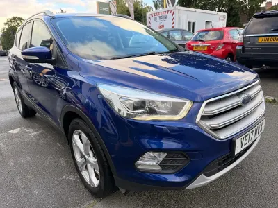 Used Ford Kuga Titanium X 120 HP (88 kW) 2017 Blue SUV