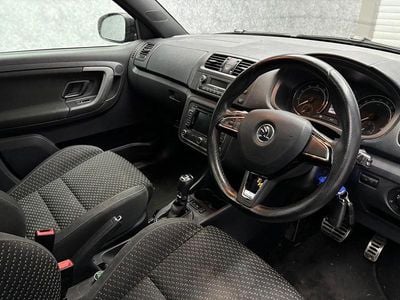 Used Skoda Fabia vRS 2014 Blue Hatchback