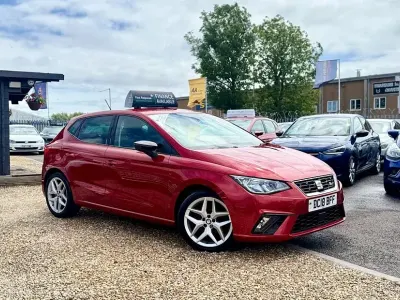 Used Seat Ibiza FR 95 HP (69 kW) 2018 Red Hatchback