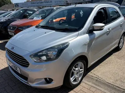 Used Ford Ka Plus Zetec 86 HP (63 kW) 2017 Silver Hatchback