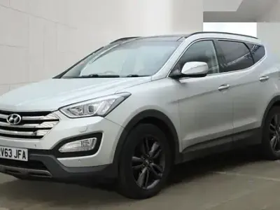 Used Hyundai Santa Fe Premium SE 194 HP (142 kW) 2013 Silver SUV