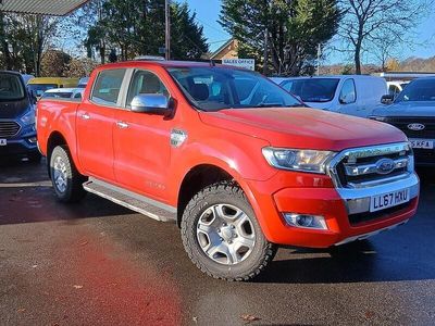 Red Used 2018 Ford Ranger Limited Pickup | £13,995 (Super price)
