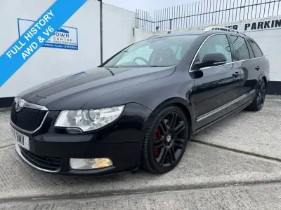 Used Skoda Superb Elegance 260 HP (191 kW) 2011 Black Estate
