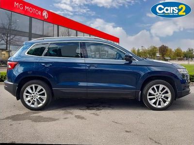 Blue Used 2019 Skoda Karoq SE L SUV | £15,290 (Good price)