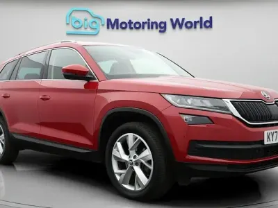 Used Skoda Kodiaq 150 HP (110 kW) 2020 Red SUV