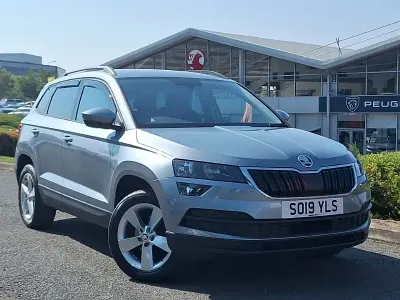 Used Skoda Karoq SE 115 HP (84 kW) 2019 Grey SUV